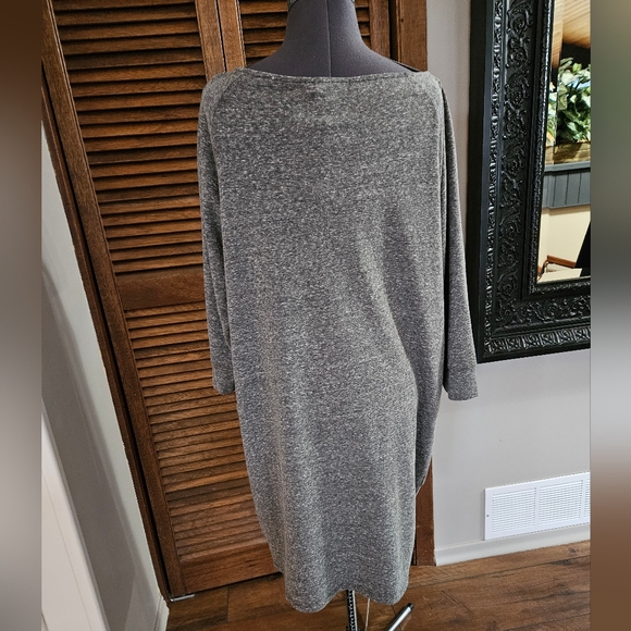 NWT Justfab grey sweater dress. - Picture 5 of 12